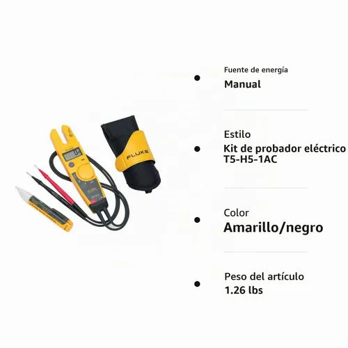 Vista 9 de Fluke comprobador eléctrico, 1