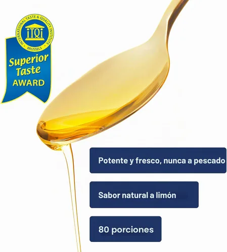 Vista 3 de Carlson Kid's The Very Finest Fish Oil, 800 mg, limón, 200 mL (6.7 Fl Oz)