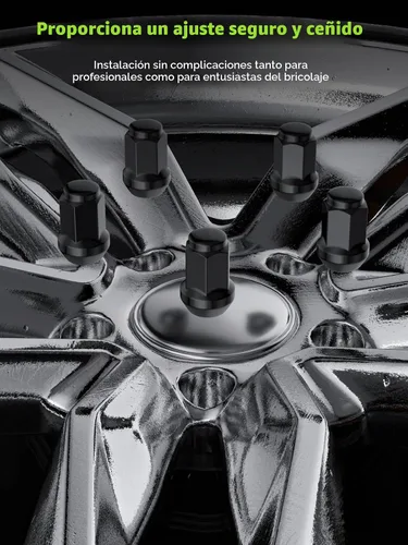 Vista 7 de AUTOPTIM Tuercas de rueda 1/2-20 – Repuesto para Ford Mustang 1964-1973/1994-2014, Edge 2006-2014, Explorer 1990-2019, Ranger 1982-2012, 20 tuercas