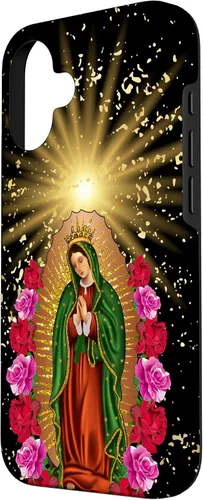 Vista 2 de Funda para iPhone 16 Nuestra Señora Virgen De Guadalupe Virgen María