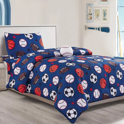 Vista 12 de Ropa de cama colección WPM para niños Fútbol