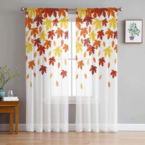 Vista 38 de Cortinas traslúcidas para camión rojo de Navidad de 45 pulgadas de largo, juego de 2 paneles de tablero de madera retro rústico con cuadros