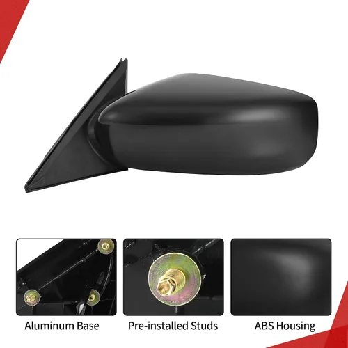Vista 7 de YITAMOTOR Espejo lateral izquierdo del conductor compatible con Altima 2014, 2015, 2016, 2017, 2018, Altima 2013 (solo Sedán), espejo retrovisor