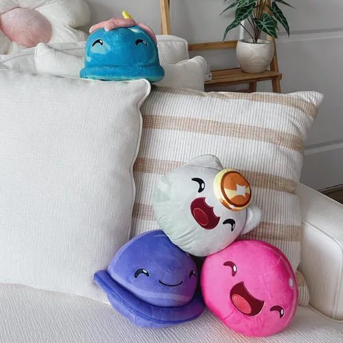 Vista 8 de Youtooz Adhesivo de peluche de slime rosa, 6 pulgadas, suave, magnético, ranchero
