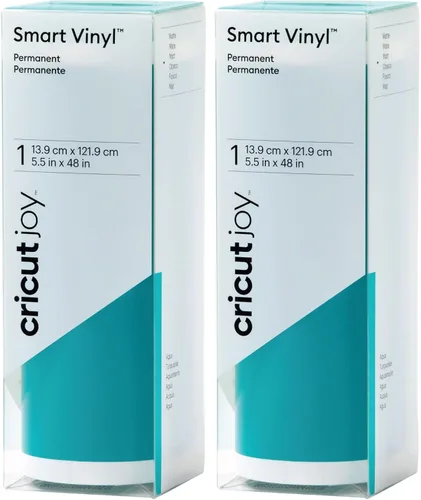 Vista 16 de Vinilo permanente inteligente Cricut Joy, Aqua - Rollo de 4 pies (5.5' x 48'), acabado mate - Compatible con la máquina Cricut Joy, corte sin