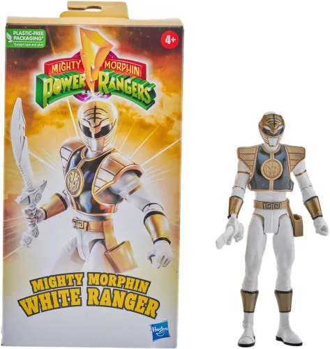 Vista 2 de Power Rangers Mighty Morphin White Ranger