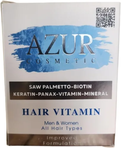 Vista 2 de Vitaminas para el crecimiento del cabello para mujeres y hombres – Apoya el cabello más grueso y fuerte – Suplemento de biotina, colágeno