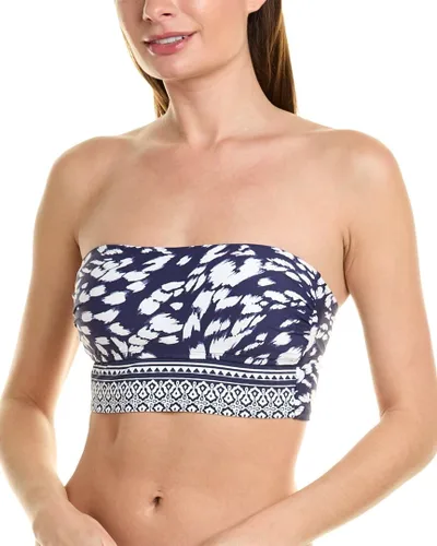 Vista 11 de La Blanca Top de bikini bandeau The Groove para mujer Capri Blue/ Mediterranean Breeze