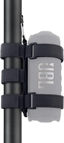 Vista 6 de Funda rígida de camuflaje para JBL Charge 6/Charge 5 y soporte de altavoz ajustable negro