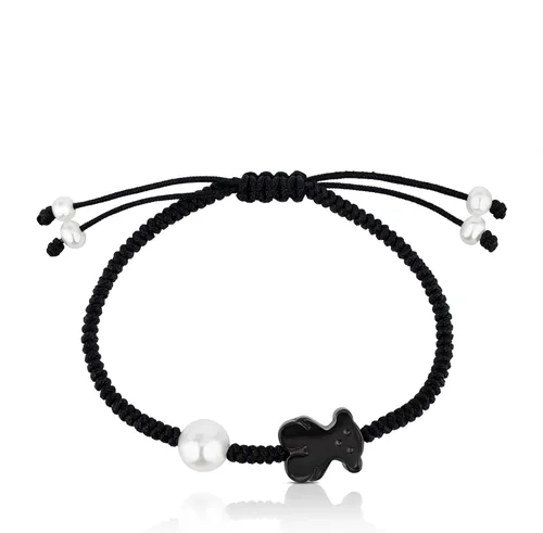 Vista 3 de TOUS Onyx Pearls Bracelet for Women