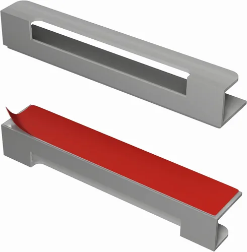 Vista 10 de HRX - Manija de puerta autoadhesiva para puerta, fácil de instalar, sin tornillos, despegar y pegar en vidrio, madera, metal, plástico, perilla