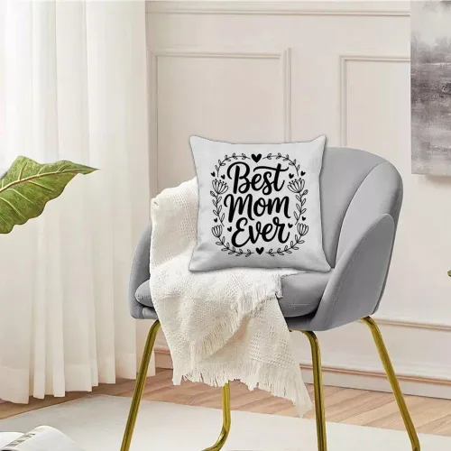 Vista 5 de Valentines Day Gifts for Mom Birthday Accent Pillow Covers 16X16 Best Mom Presents Mama Mommy Gift Mama Bear Gifts Pillow Cases Home Decor Bedroom