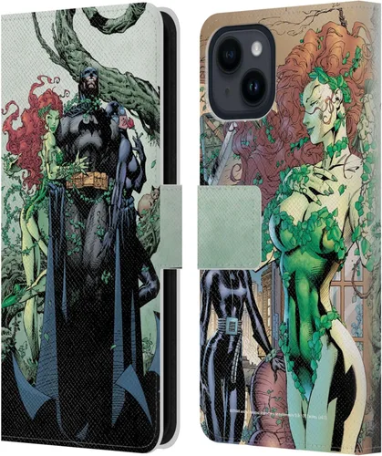 Vista 10 de Head Case Designs Officially Licensed Batman DC Comics Batman #609 Hush Gotham City Sirens Leather Wallet Case Compatible with Apple iPhone 7/8 / SE