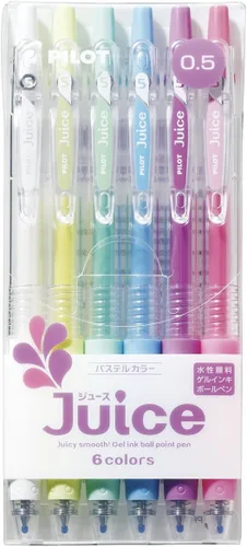 Vista 3 de Pilot Bolígrafo de tinta de gel de jugo, 0.020 in, colores metálicos (LJU-60EF-6CM)