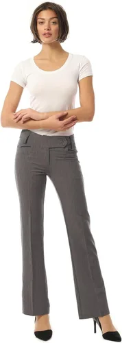 Vista 118 de Design by Olivia Pantalones de oficina de corte holgado para mujer
