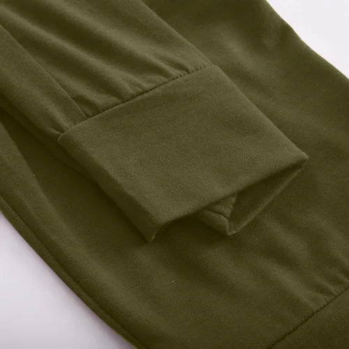 Vista 5 de Cargo Pants for Women Bootcut Yoga Pants Wide Leg Sweatpants Plus Size Workout Gym Trousers with Button Pockets
