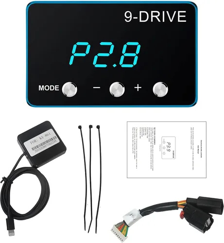 Vista 10 de Controlador de Respuesta del Acelerador, Controlador de Acelerador de 9 Unidades, Acelerador de Pedal Inteligente Electrónico para Carreras
