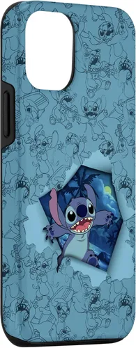 Vista 3 de Disney Lilo & Stitch - Funda para iPhone 12/12 Pro con diseño de ángel