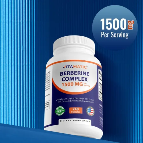 Vista 6 de Berberina Vitamática con Canela de Ceilán, Extracto de Cúrcuma - 240