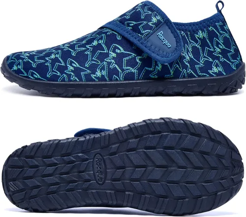 Vista 4 de Racqua Zapatos acuáticos para niños y niñas, de secado rápido, para natación, deportes, piscina, zapatos acuáticos (niños pequeñosniños grandes)