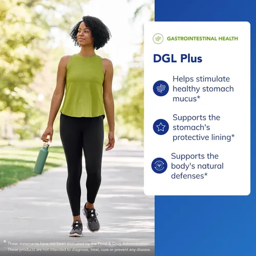 Vista 3 de Pure Encapsulations DGL Plus - Suplementos de salud intestinal para hombres y mujeres, con raíz de malvavisco, extracto de aloe vera y corteza