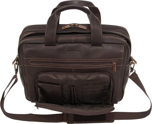 Vista 17 de Kenneth Cole Reaction Out of The Bag - Funda para computadora con doble refuerzo expandible de 5 a 6 12 pulgadas