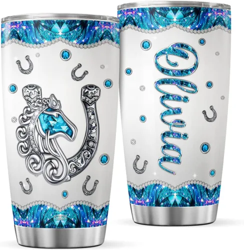 Vista 11 de CUBICER Vasos de café personalizados, tazas de viaje para amantes de los animales, dueños de mascotas, mujeres, hombres, niños, lindo vaso de acero