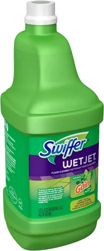 Vista 7 de Recambio de solución limpiadora de pisos Swiffer, lavanda, 42.2 onzas líquidas, paquete de 4