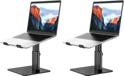 Vista 15 de BESIGN LSX6N Soporte para Laptop, Elevador Ergonómico Ajustable para Notebook con Soporte, Soporte para Computadora Compatible con Air, Pro, Dell