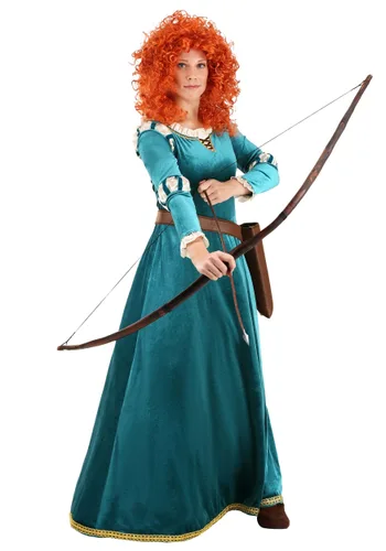 Vista 2 de Disfraz de Merida de Disney Brave para Mujer Multicolor