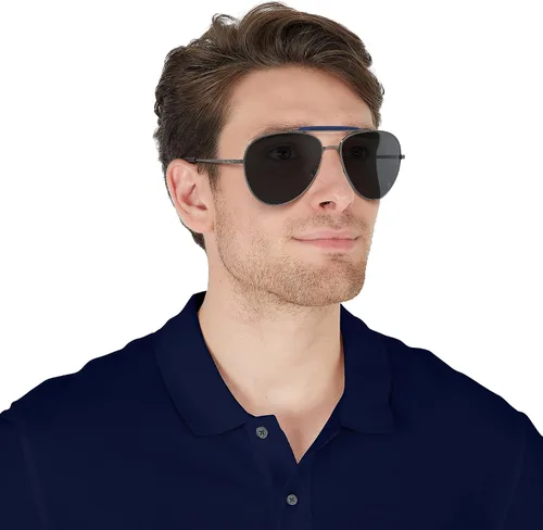 Vista 7 de Brooks Brothers Gafas de sol aviador Bb4062 para hombre