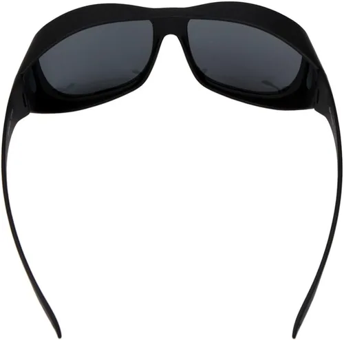 Vista 6 de Escudo solar polarizado que se ajusta sobre gafas de sol de conducción para hombres y mujeres