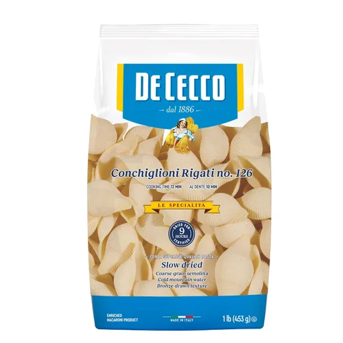 Vista 12 de De Cecco Penne Rigate - Trigo entero, 13.25 oz