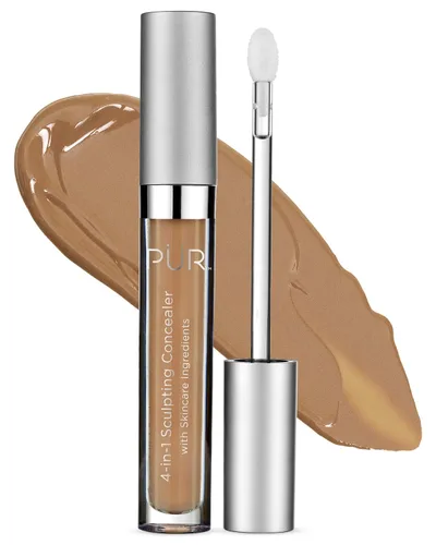 Vista 17 de PÜR MINERALS 4-in-1 Sculpting Concealer for Women - Conceals, Brightens, Plumps & Corrects - Hydrating & Moisturizing Makeup Concealer with Medium