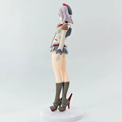 Vista 4 de Kashima Figura Anime Manga Girl JK Versión Uniformada Modelo Péndulo Figura Figura de Acción para Niñas
