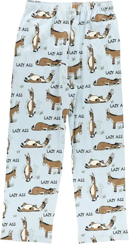 Vista 2 de Lazy One - Pantalones de pijama de animales para hombre, pantalones separados para hombre, pantalones de descanso