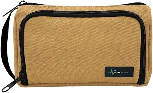 Vista 14 de Sugar Medical Bolsa aislante para insulina con organizador de bolígrafos de diabetes – Bolsa de viaje para diabéticos para bolígrafos de insulina