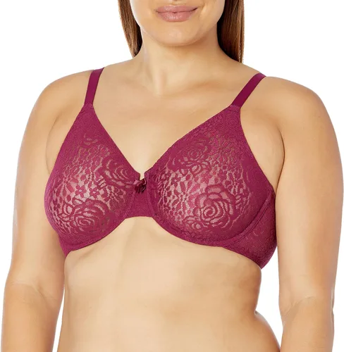 Vista 13 de Wacoal Brasier con aros de encaje Halo sin forro para mujer, 851205