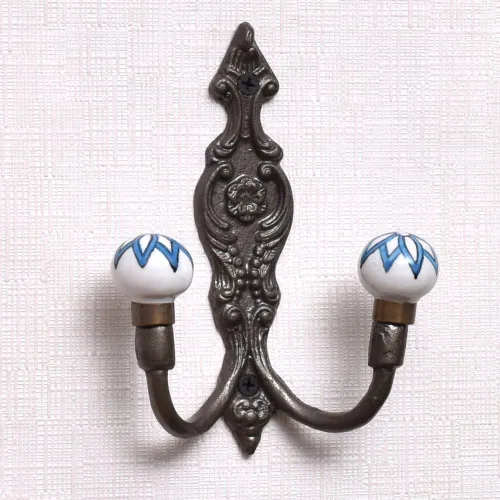 Vista 13 de Indian Shelf Ganchos de pared para colgar abrigos, ganchos de pared bohemios negros Perchero de pared Ganchos para colgar toallas Ganchos
