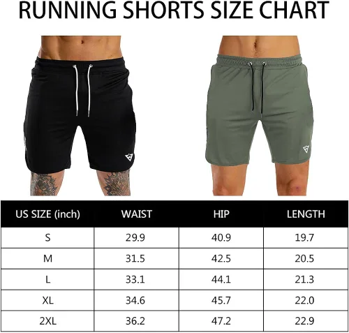 Vista 7 de Wangdo Pantalones cortos de entrenamiento para hombre de 7 pulgadas, pantalones cortos deportivos para bicicleta, pantalones cortos de gimnasio