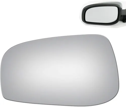 Vista 9 de WLLW Espejo de vidrio apto para Audi A3 A4 A5 Quattro S4 S5 RS5 lado pasajero solo derecho vidrio de repuesto convexo con adhesivo