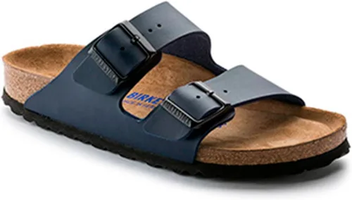 Vista 82 de Birkenstock Sandalias unisex Arizona con plantilla suave para adultos Lima activa