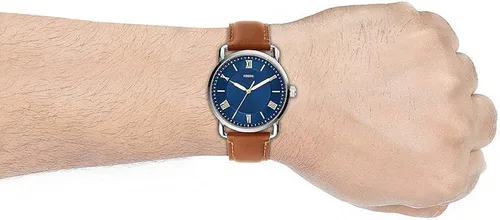 Vista 10 de FOSSIL Copeland - Funda de reloj para hombre, movimiento de cuarzo, correa de piel