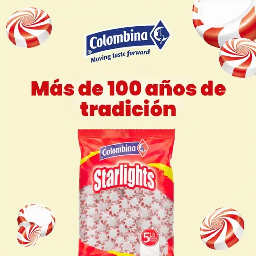 Vista 8 de Colombina Starlight Mints - Caramelos duros de menta, envueltos individualmente, sabor a menta, 430 unidades (80 onzas)