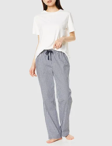 Vista 3 de Tienda Essentials pantalón de popelina para dormir para mujer
