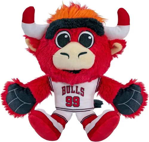Vista 12 de Bleacher Creatures Atlanta Hawks Harry The Hawk Mascot Kuricha Sentado de Felpa - Suave Mascota Inspirada en Chibi Atlanta Hawks Harry el Halcón