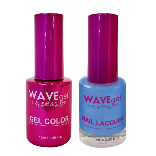 Vista 36 de WAVEGEL - Juego dúo de gel y esmalte de uñas a juego - Colección Princess - #001 Super Black I 0.5 onzas #001 Super Negro