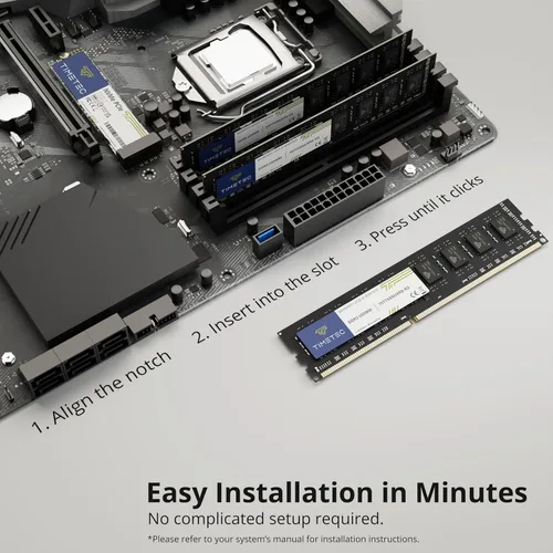 Vista 6 de Timetec Hynix Módulo de memoria grado A, IC, de 1600 megahercios, (PC3 12800), no ECC, sin memoria intermedia, CL11 de 1.35/1.5 voltios, con 240