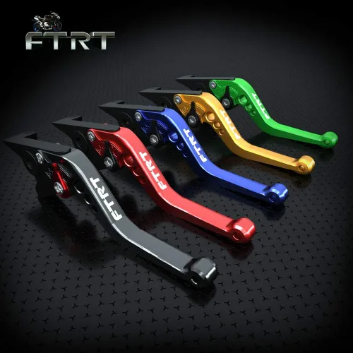 Vista 2 de Palancas cortas de freno y embrague Compatibles con YZF R1 2002-2003/ YZF R6 1999-2004/ FZS1000 FZ1 Fazer 2001-2005/ R6S Versión 2006-2009/ YZF600R