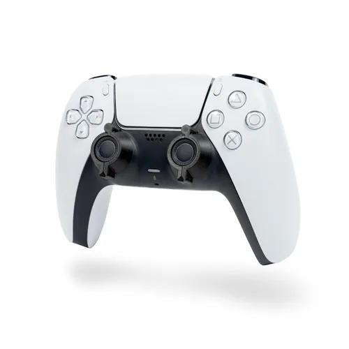 Vista 2 de Joy Guardians - Abrazaderas estabilizadoras de joystick compatibles con controladores Playstation5 DualSense (negro)